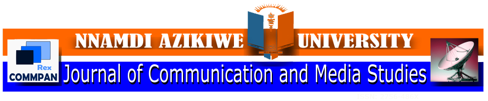 Journal of Communication and Media Studies Header